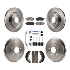 Transit Auto K8S-103495 Disc Brake Kit for 2017-2019 Nissan Sentra - Front and Rear product image