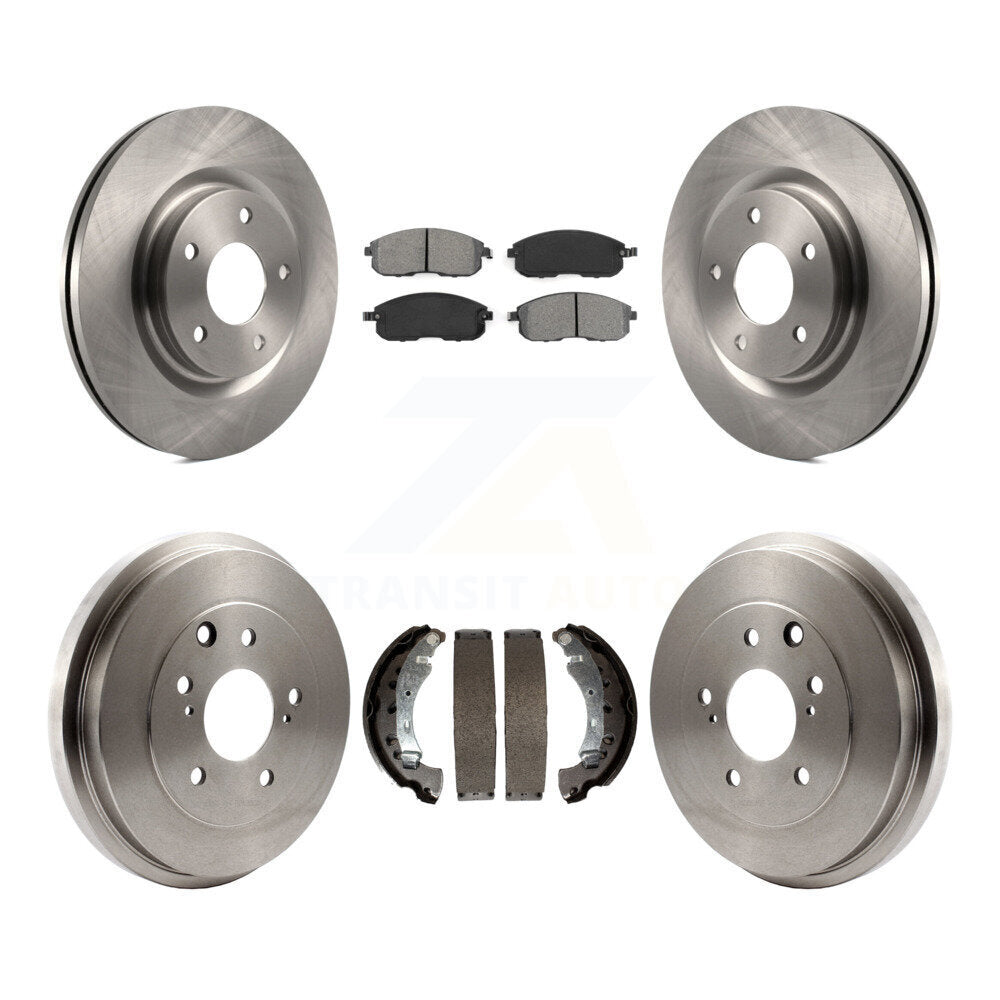 Transit Auto K8S-103498 Disc Brake Kit for 2017-2019 Nissan Sentra - Front and Rear product image