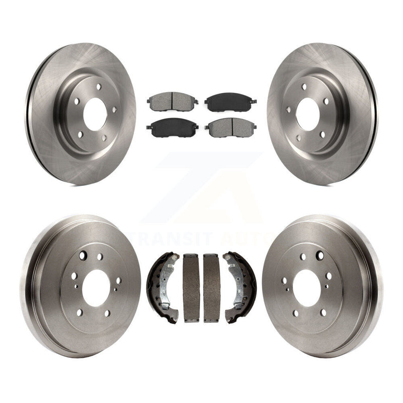 Transit Auto K8S-103498 Disc Brake Kit for 2017-2019 Nissan Sentra - Front and Rear product image