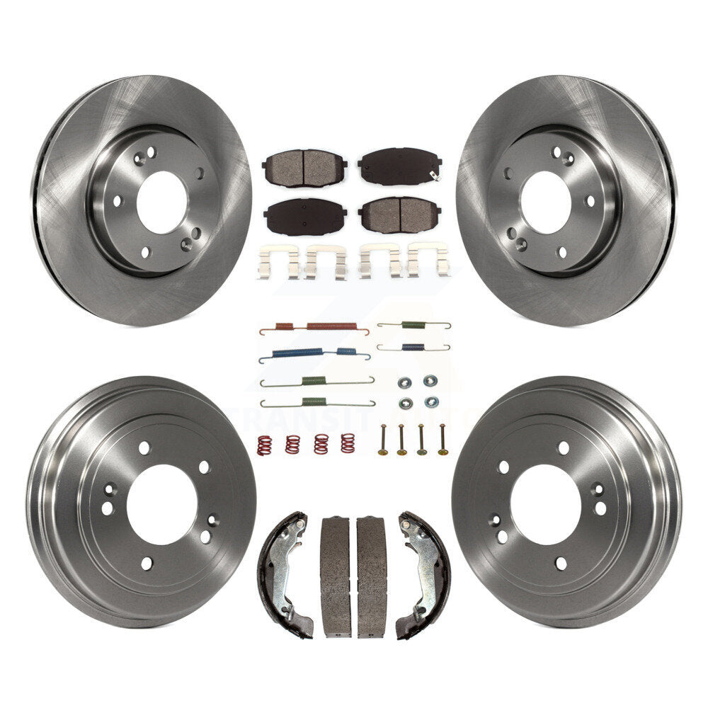 Transit Auto K8S-103499 Disc Brake Kit for 2009-2010 Hyundai Elantra - Front and Rear product image