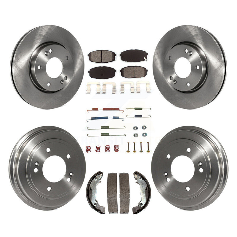 Transit Auto K8S-103499 Disc Brake Kit for 2009-2010 Hyundai Elantra - Front and Rear product image