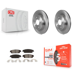 Transit Auto K8S-103502 Disc Brake Kit for 2019 Chevrolet Silverado 1500 LD, GMC Sierra 1500 Limited - Rear product image