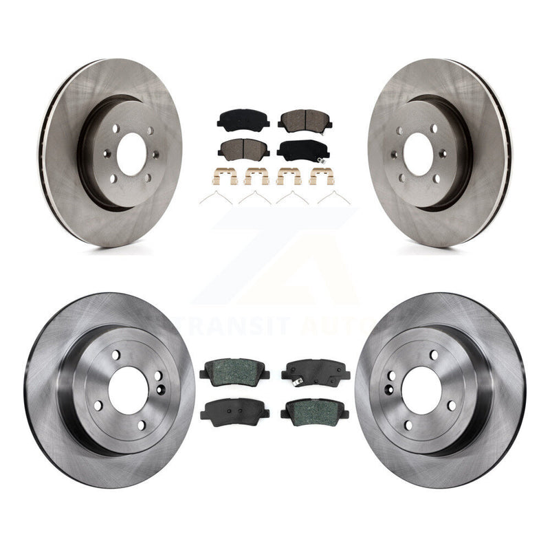 Transit Auto K8S-103506 Disc Brake Kit for 2018-2023 Kia Rio, Hyundai Accent - Front and Rear product image