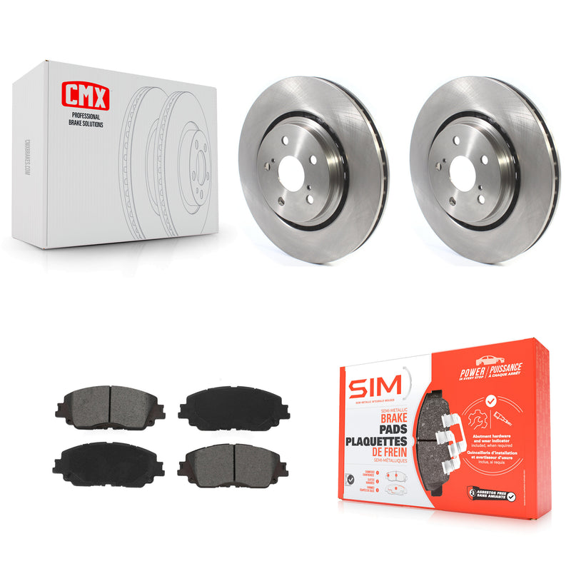 Transit Auto K8S-103522 Disc Brake Kit for 2020-2023 Toyota Camry - Front product image