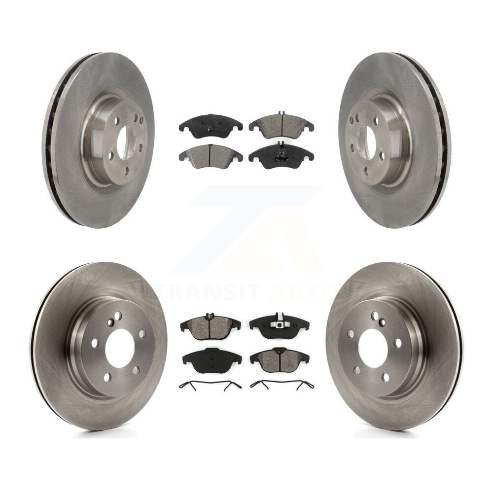 Transit Auto K8S-103530 Disc Brake Kit for 2010-2016 Mercedes-Benz E550 - Front and Rear product image