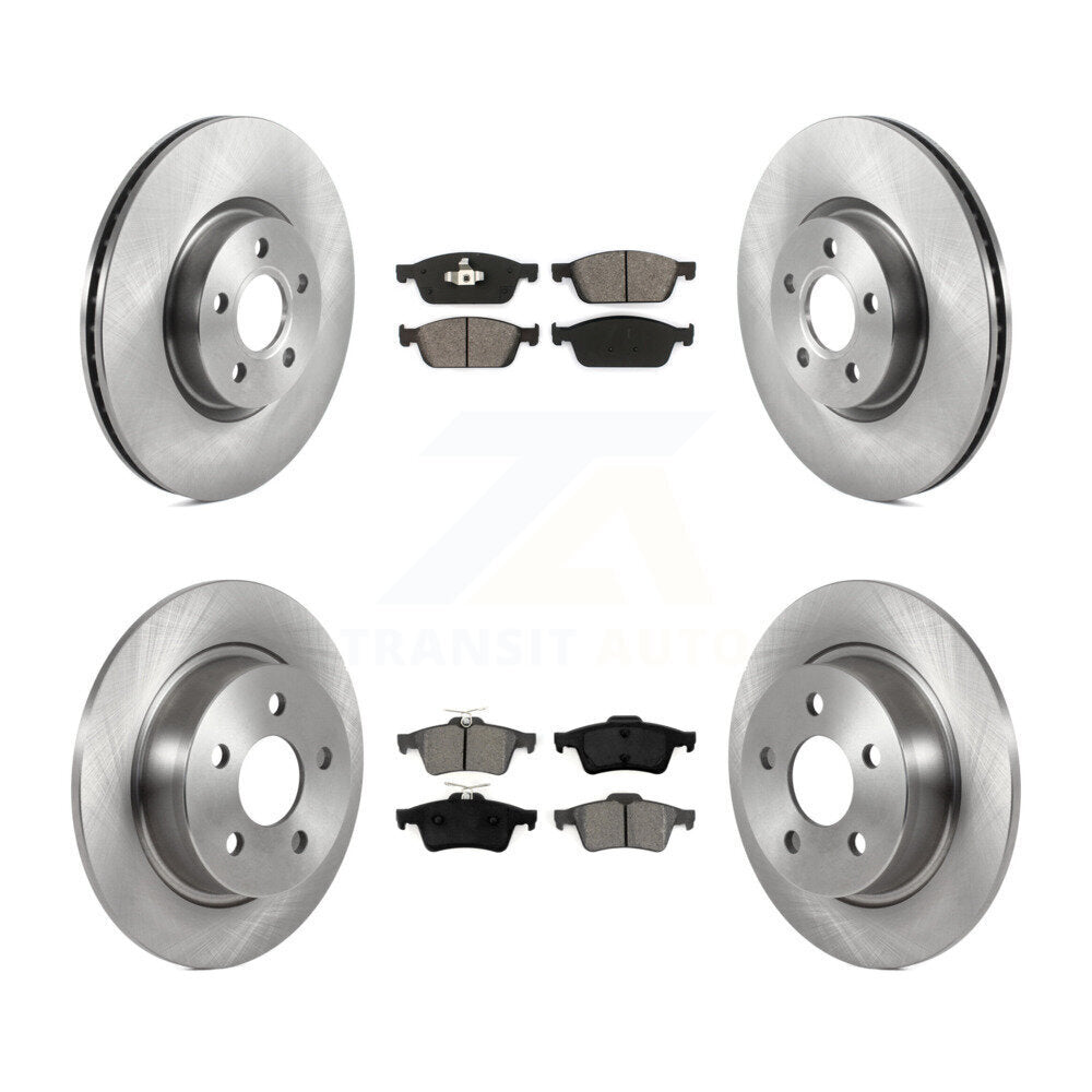 Transit Auto K8S-103532 Disc Brake Kit for 2018-2023 Ford Transit Connect - Front and Rear product image