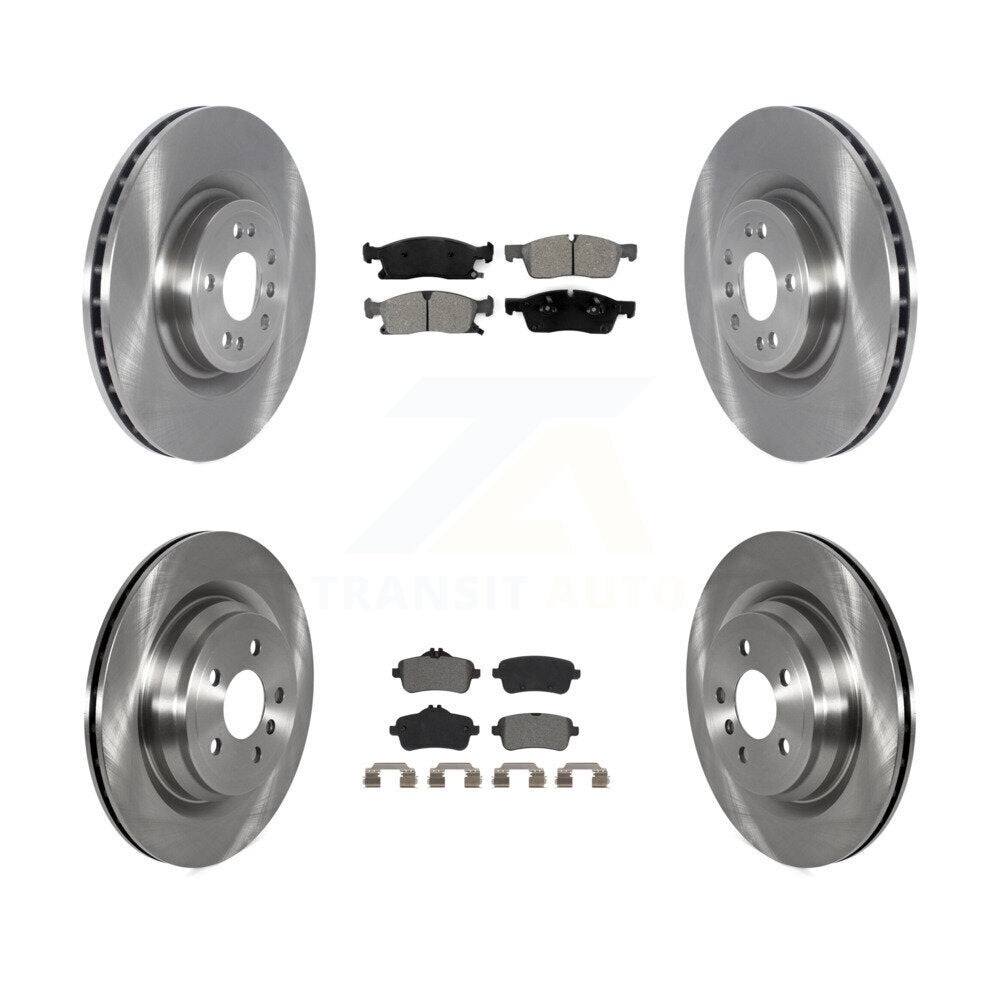 Transit Auto K8S-103534 Disc Brake Kit for 2016-2019 Mercedes-Benz GLE400 - Front and Rear product image