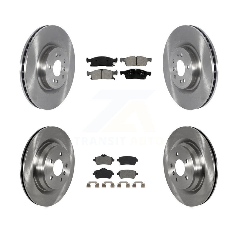 Transit Auto K8S-103534 Disc Brake Kit for 2016-2019 Mercedes-Benz GLE400 - Front and Rear product image