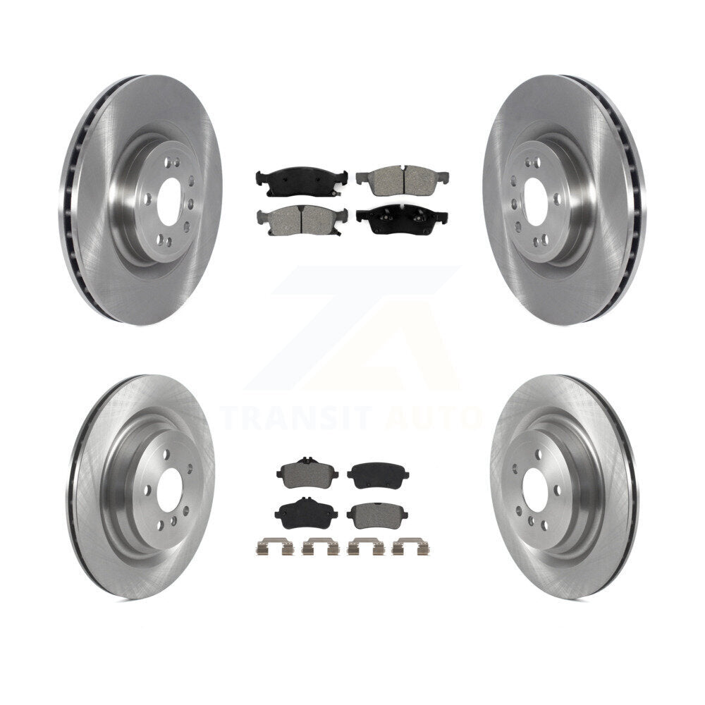 Transit Auto K8S-103535 Disc Brake Kit for 2013-2019 Mercedes-Benz GLS450, Mercedes-Benz GL450, Mercedes-Benz GL350 - Front and Rear product image