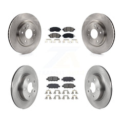 Transit Auto K8S-103536 Disc Brake Kit for 2017 Nissan LEAF - Front and Rear product image