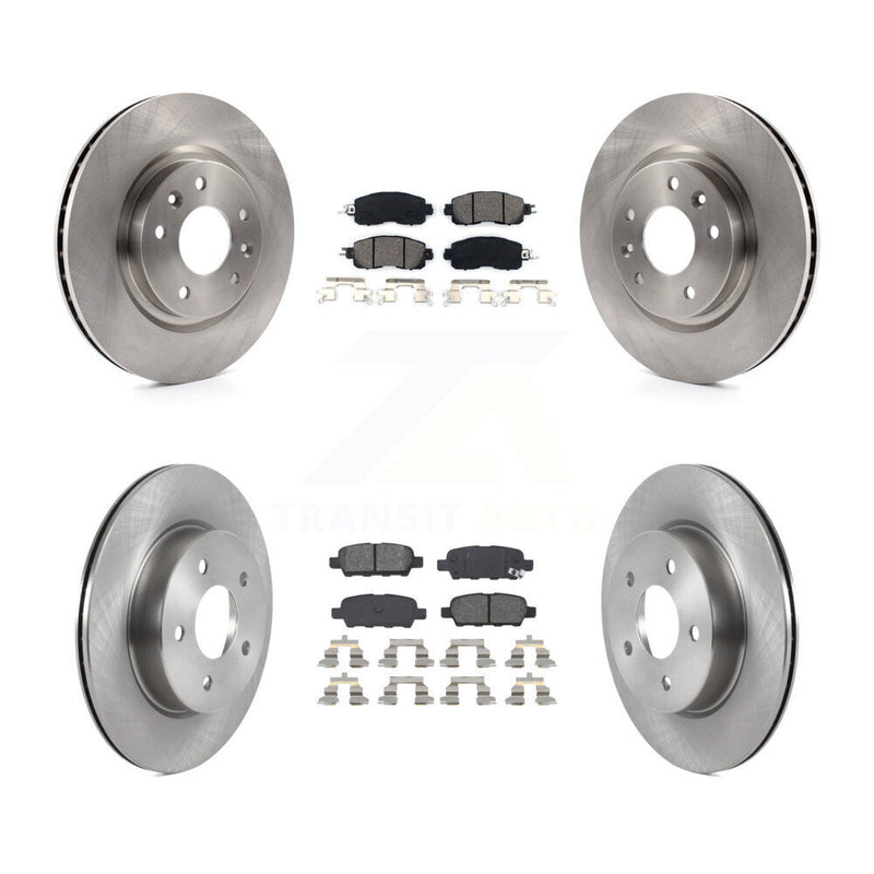 Transit Auto K8S-103536 Disc Brake Kit for 2017 Nissan LEAF - Front and Rear product image