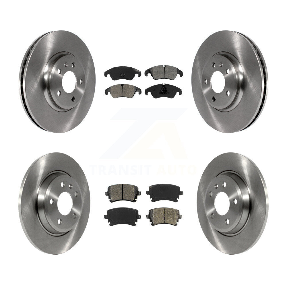 Transit Auto K8S-103538 Disc Brake Kit for 2013 Audi A4 allroad - Front and Rear product image