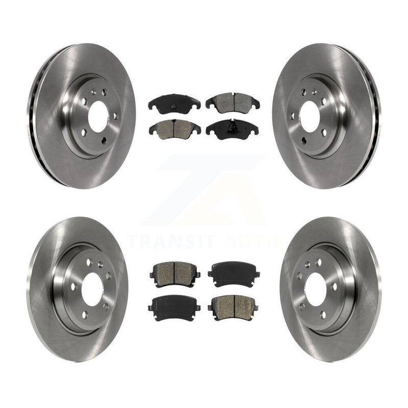Transit Auto K8S-103538 Disc Brake Kit for 2013 Audi A4 allroad - Front and Rear product image