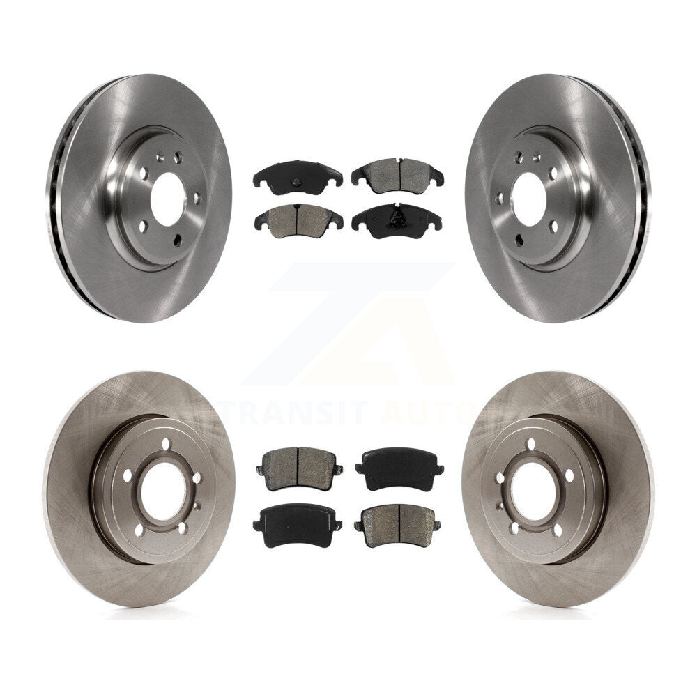 Transit Auto K8S-103539 Disc Brake Kit for 2009 Audi A4 Quattro - Front and Rear product image