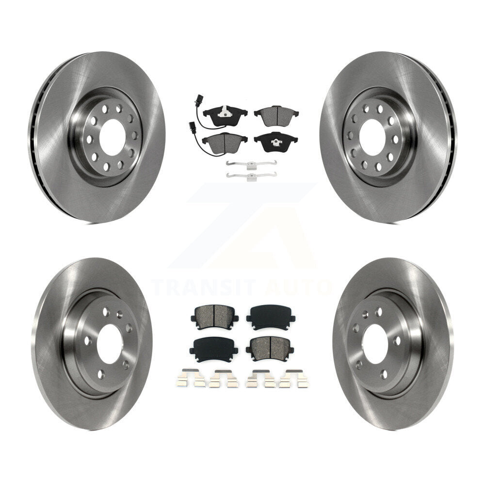 Transit Auto K8S-103540 Disc Brake Kit for 2009 Audi A4 Quattro - Front and Rear product image