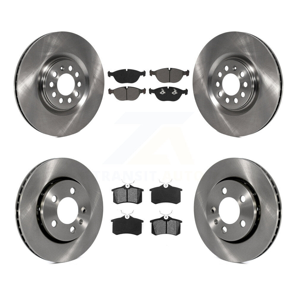 Transit Auto K8S-103541 Disc Brake Kit for 2006 Audi TT Quattro - Front and Rear product image