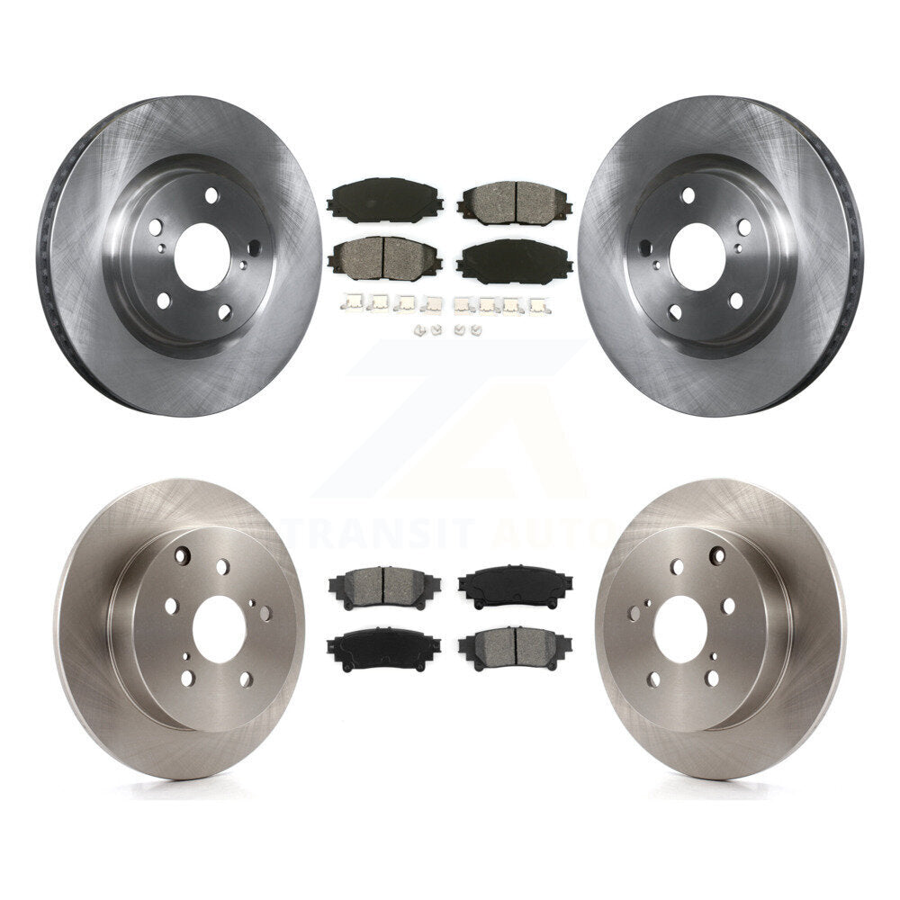Transit Auto K8S-103546 Disc Brake Kit for 2016-2020 Toyota Mirai - Front and Rear product image