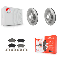 Transit Auto K8S-103567 Disc Brake Kit for 2013-2019 Mercedes-Benz GLS350d, Mercedes-Benz GLS450, Mercedes-Benz GLS550 & more - Rear product image