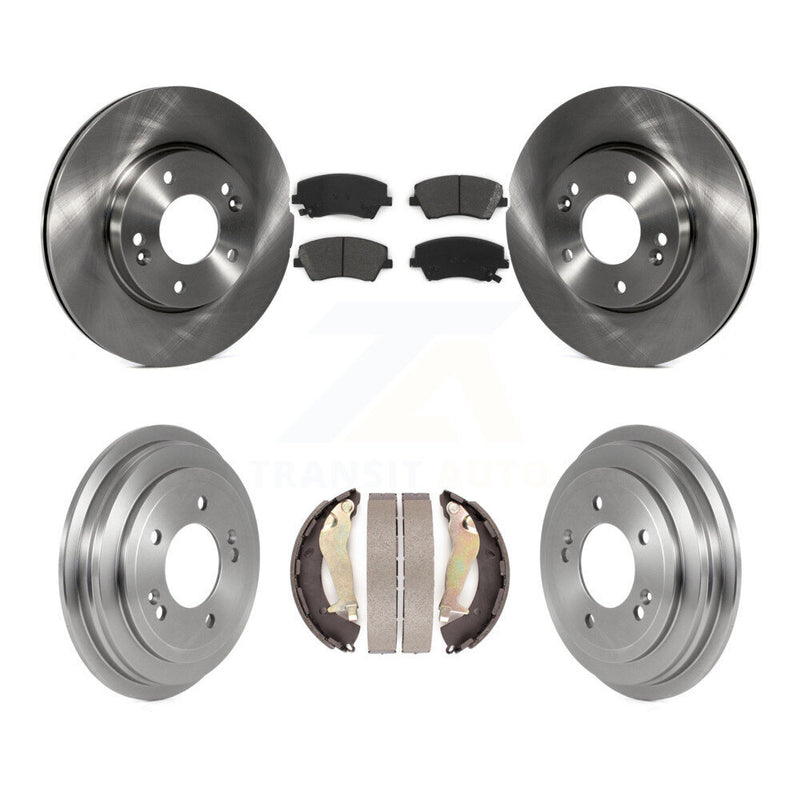 Transit Auto K8S-103583 Disc Brake Kit for 2017-2020 Hyundai Elantra - Front and Rear product image