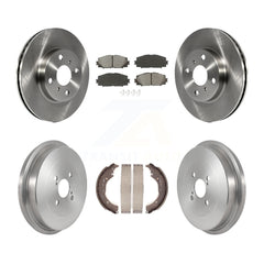 Transit Auto K8S-103584 Disc Brake Kit for 2012-2016 Scion iQ, Toyota Prius C - Front and Rear product image