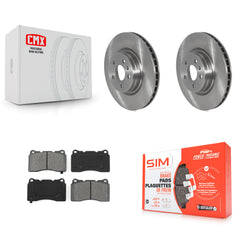 Transit Auto K8S-103594 Disc Brake Kit for 2012-2019 Tesla X, Tesla S - Front product image