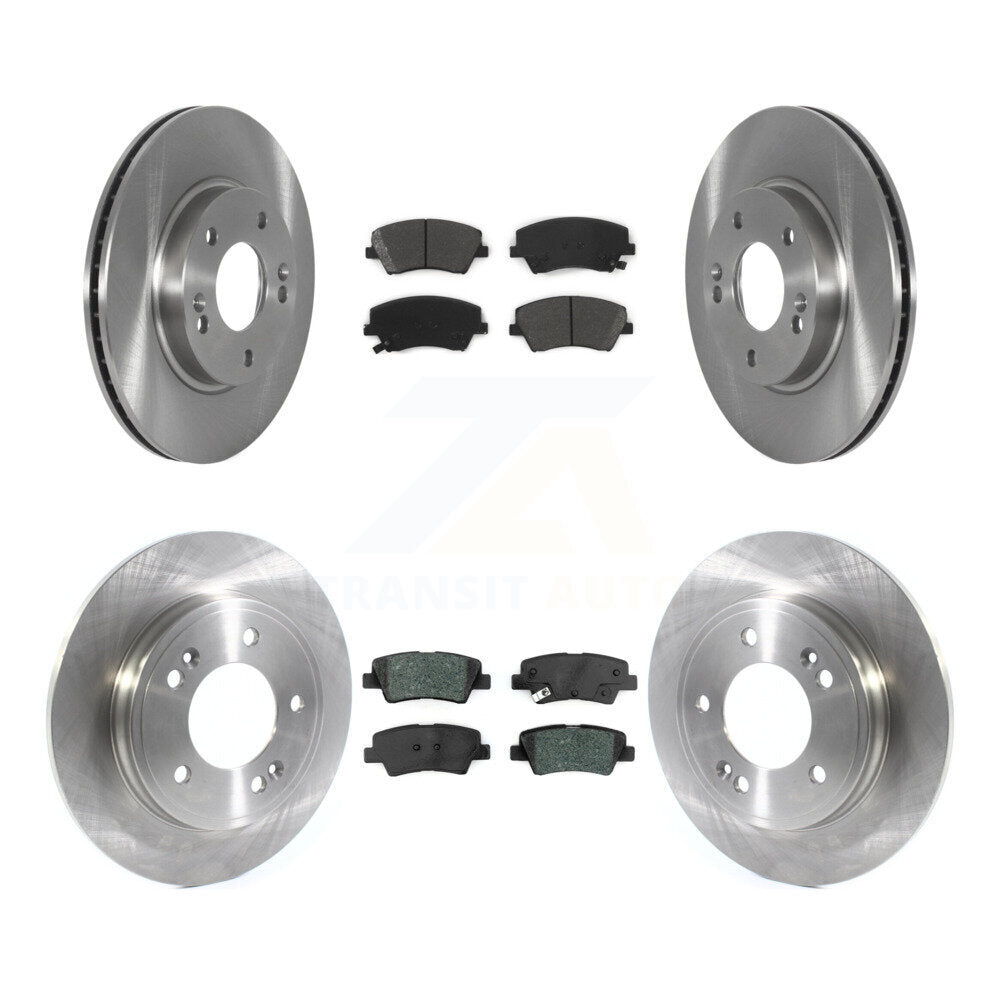 Transit Auto K8S-103601 Disc Brake Kit for 2017-2022 Kia Niro, Hyundai Ioniq - Front and Rear product image