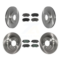 Transit Auto K8S-103602 Disc Brake Kit for 2017-2019 Kia Niro, Hyundai Ioniq - Front and Rear product image
