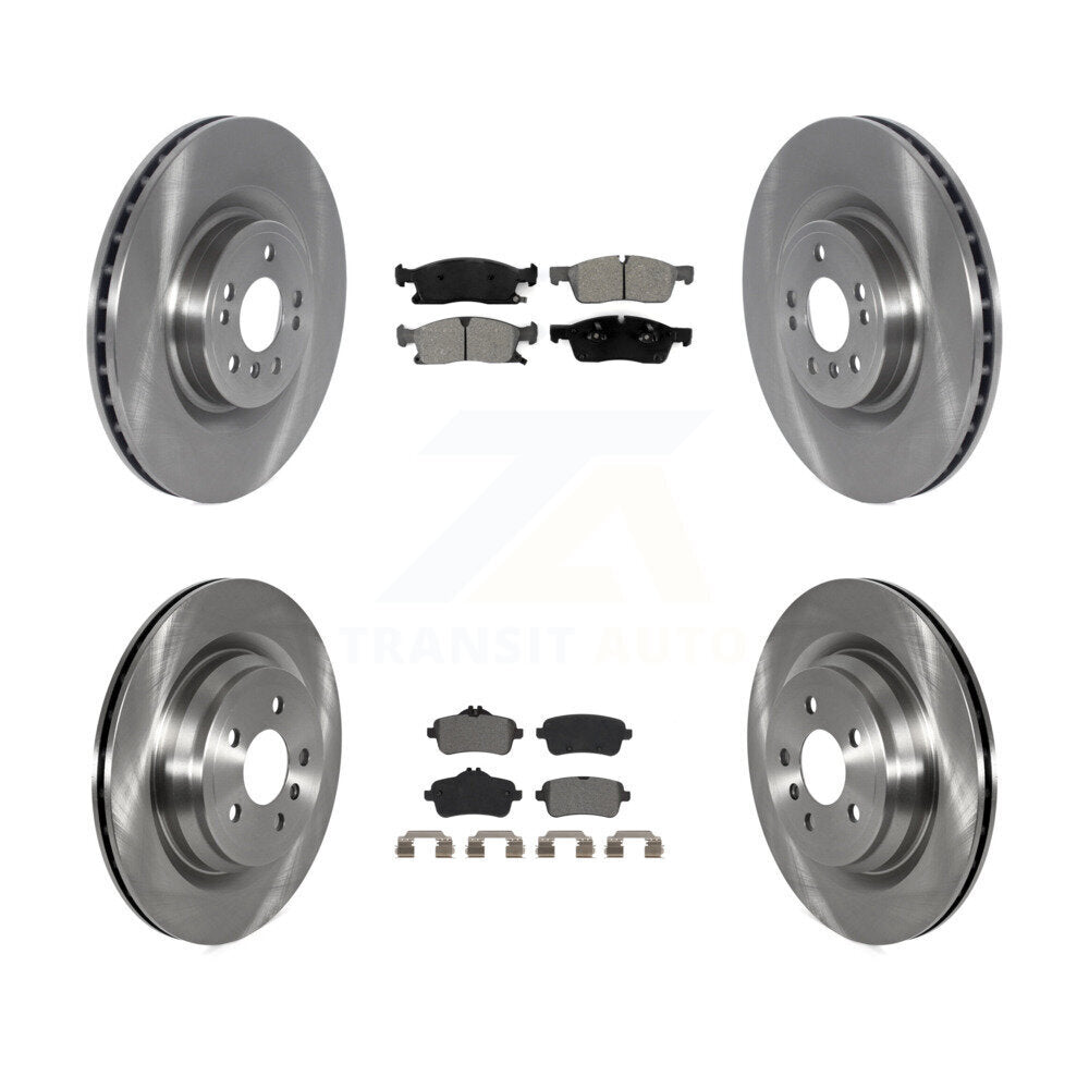 Transit Auto K8S-103604 Disc Brake Kit for 2016-2018 Mercedes-Benz GLE400 - Front and Rear product image