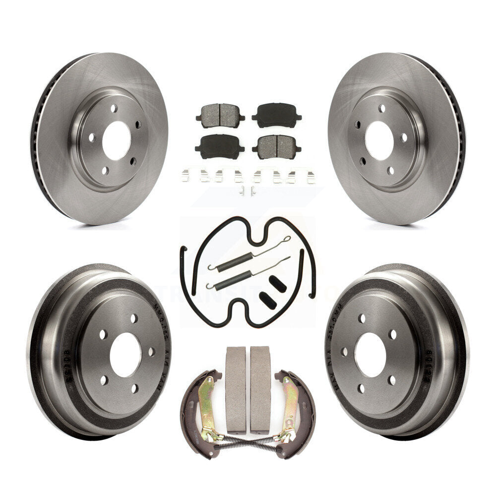 Transit Auto K8S-103616 Disc Brake Kit for 2005-2007 Chevrolet Malibu - Front and Rear product image