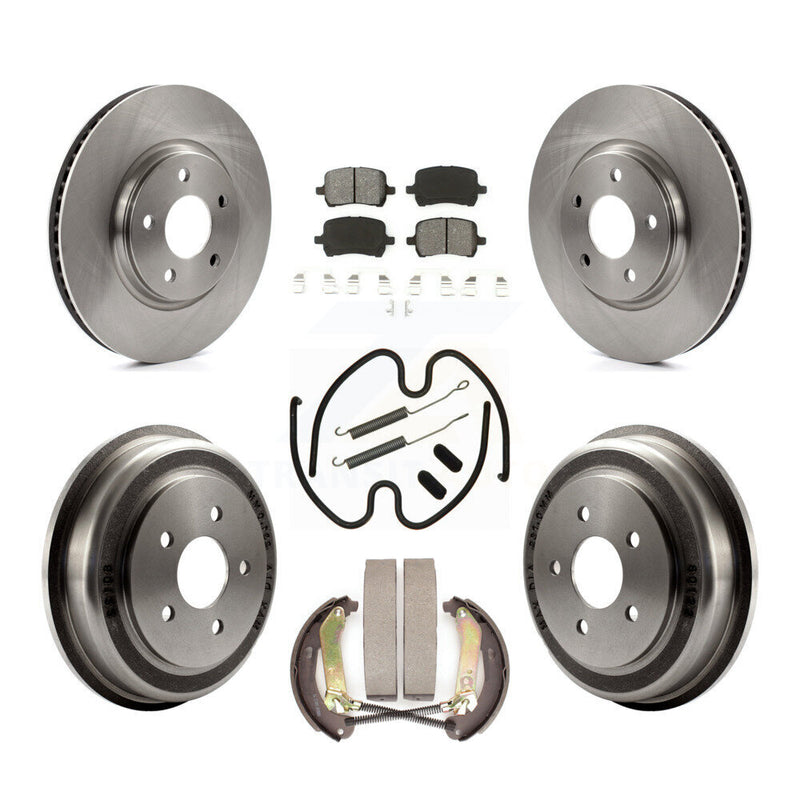 Transit Auto K8S-103616 Disc Brake Kit for 2005-2007 Chevrolet Malibu - Front and Rear product image