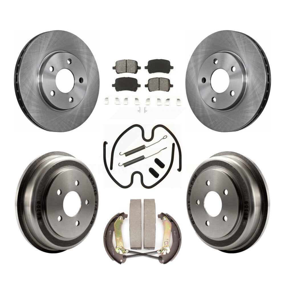 Transit Auto K8S-103617 Disc Brake Kit for 2005-2007 Chevrolet Malibu - Front and Rear product image