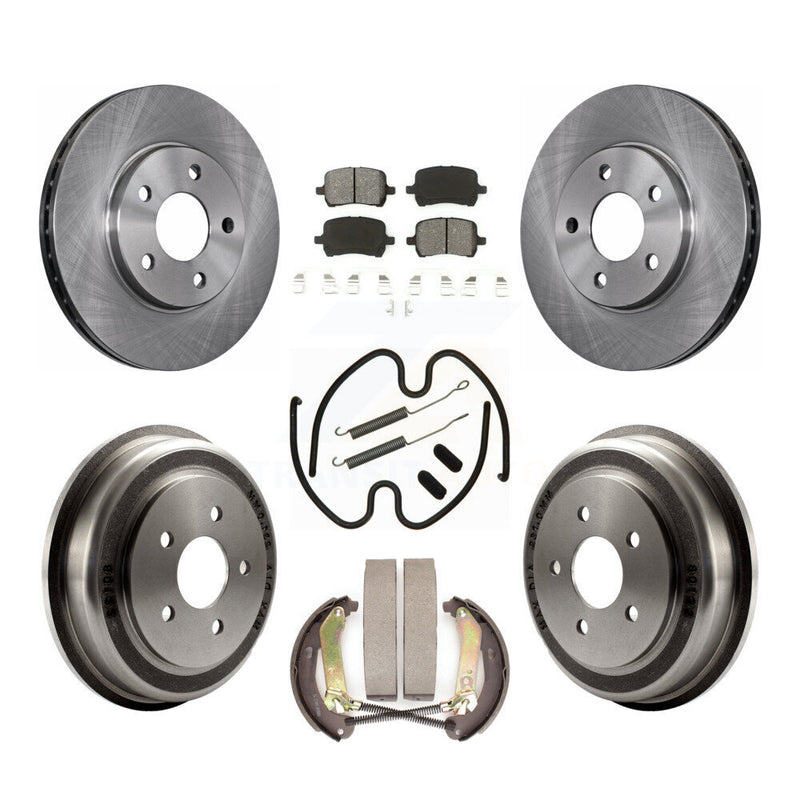 Transit Auto K8S-103617 Disc Brake Kit for 2005-2007 Chevrolet Malibu - Front and Rear product image