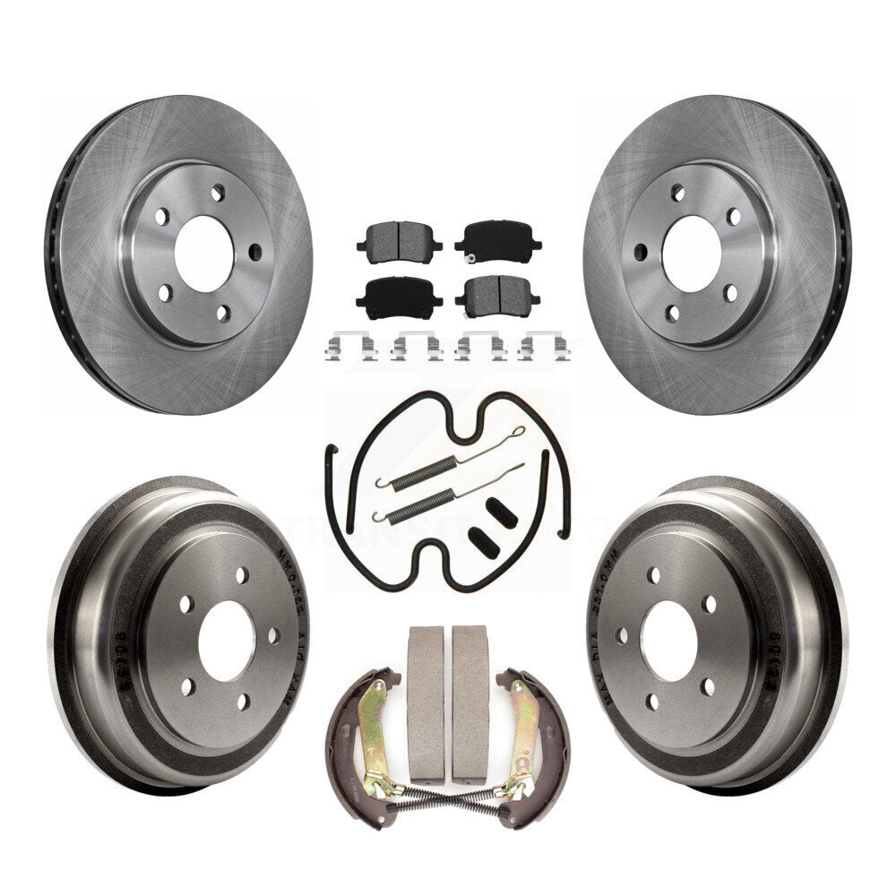 Transit Auto K8S-103618 Disc Brake Kit for 2005-2006 Chevrolet Malibu - Front and Rear product image