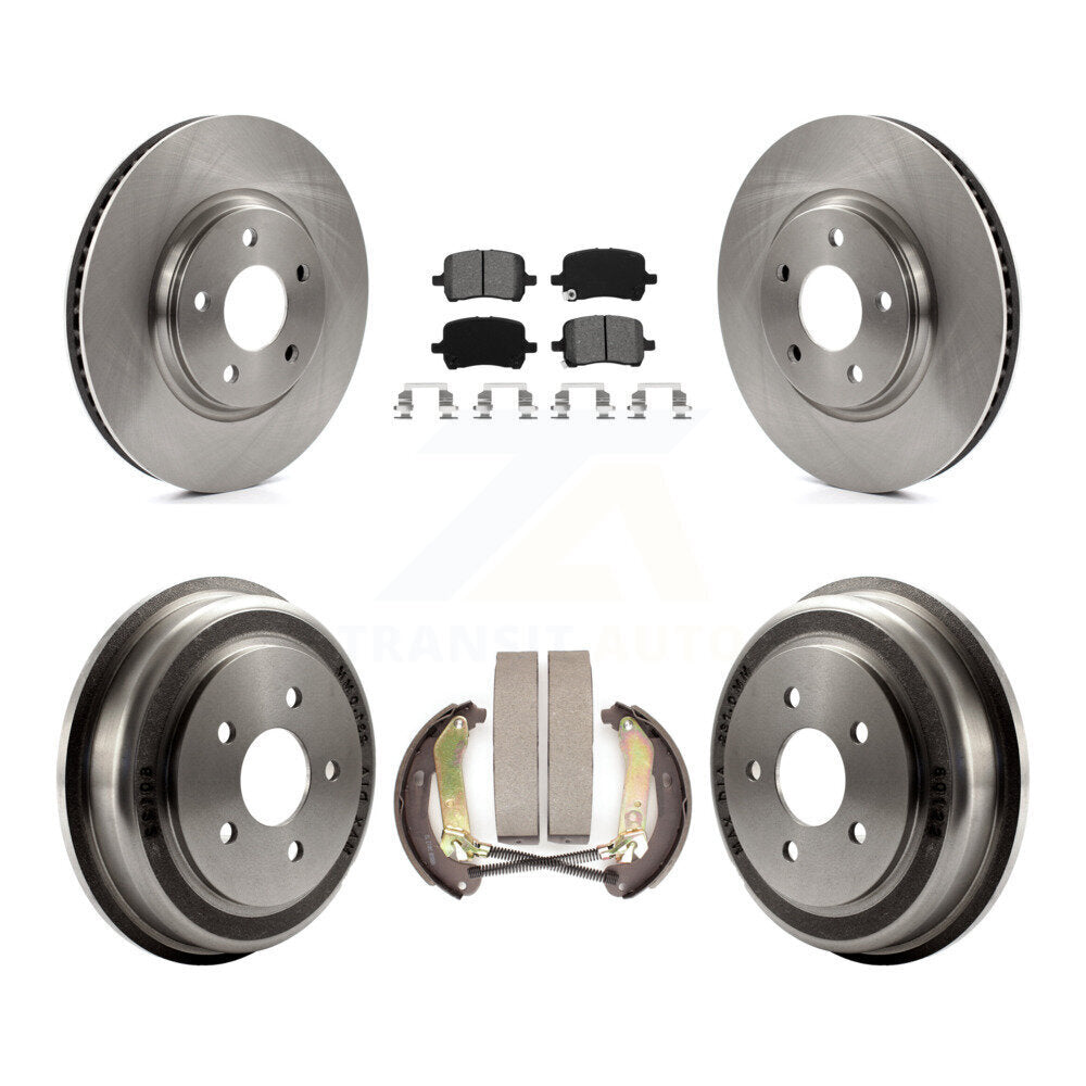 Transit Auto K8S-103619 Disc Brake Kit for 2005-2006 Chevrolet Malibu - Front and Rear product image