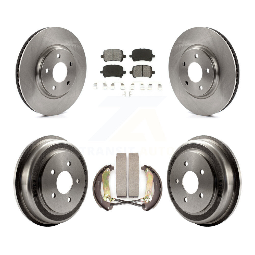 Transit Auto K8S-103620 Disc Brake Kit for 2005-2007 Chevrolet Malibu - Front and Rear product image
