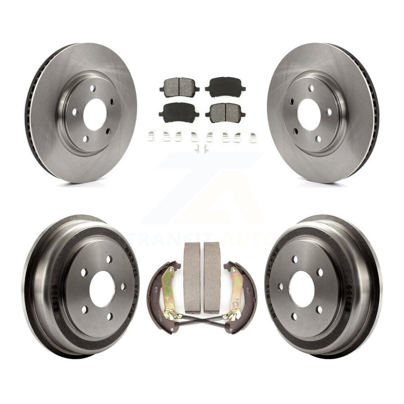 Transit Auto K8S-103620 Disc Brake Kit for 2005-2007 Chevrolet Malibu - Front and Rear product image