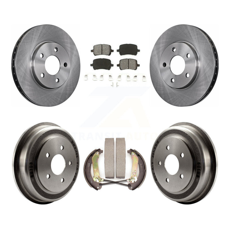 Transit Auto K8S-103621 Disc Brake Kit for 2005-2007 Chevrolet Malibu - Front and Rear product image