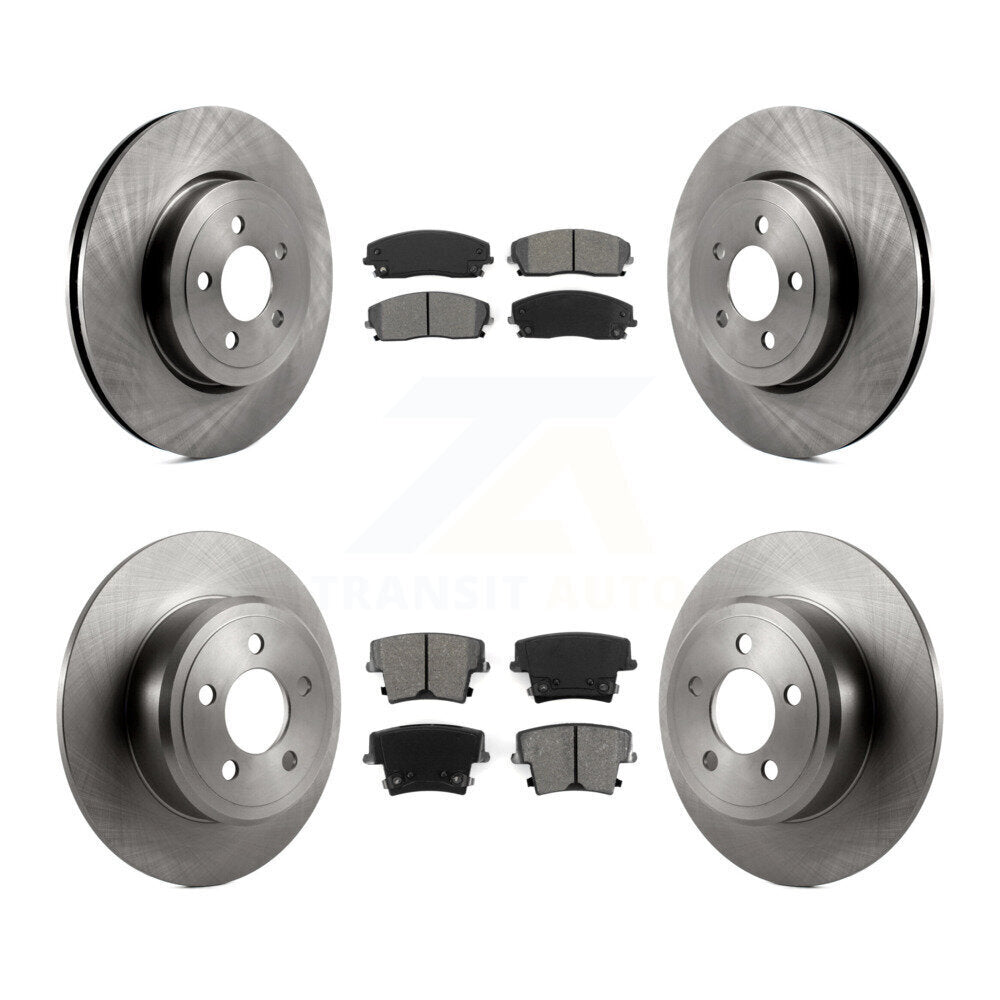 Transit Auto K8S-103632 Disc Brake Kit for 2015-2018 Dodge Charger - Front and Rear product image