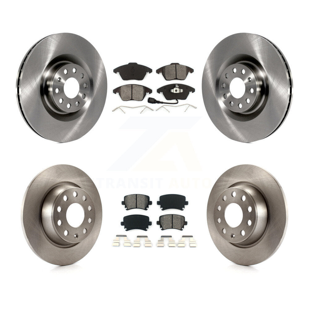 Transit Auto K8S-103637 Disc Brake Kit for 2009-2012 Volkswagen CC - Front and Rear product image