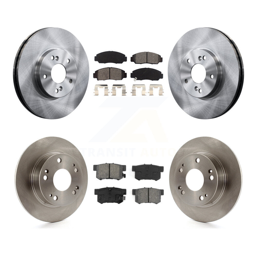 Transit Auto K8S-103640 Disc Brake Kit for 2005-2007 Honda Accord - Front and Rear product image