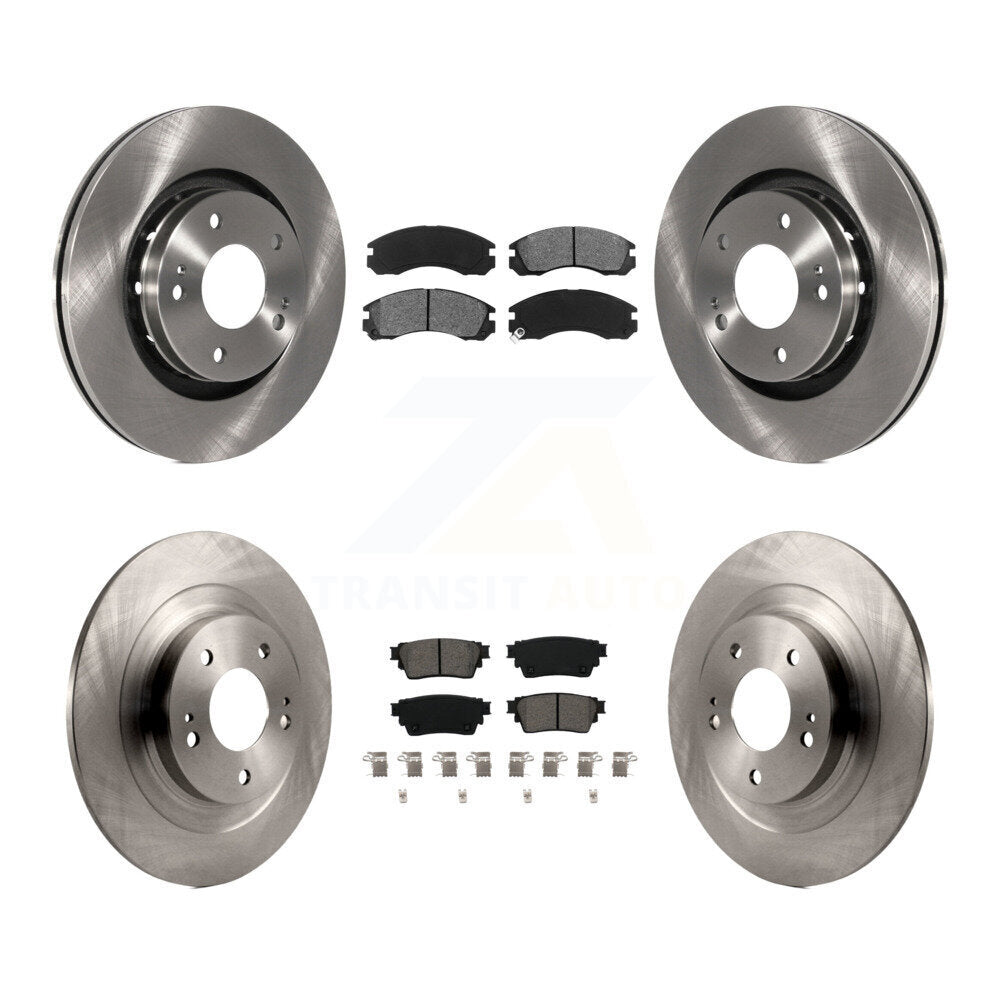Transit Auto K8S-103653 Disc Brake Kit for 2018-2022 Mitsubishi Outlander PHEV - Front and Rear product image