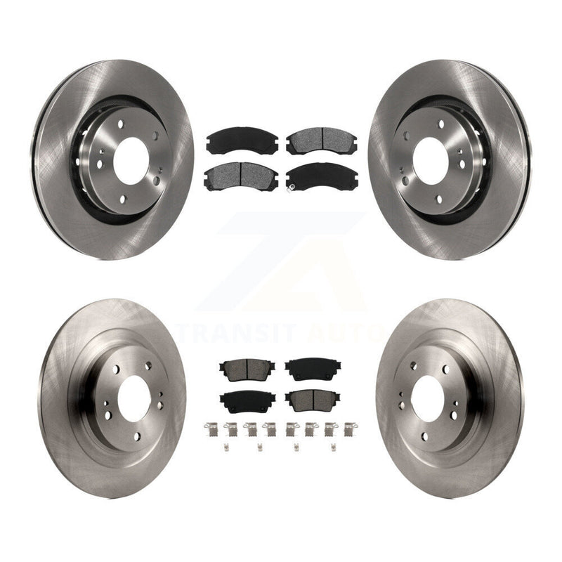 Transit Auto K8S-103653 Disc Brake Kit for 2018-2022 Mitsubishi Outlander PHEV - Front and Rear product image