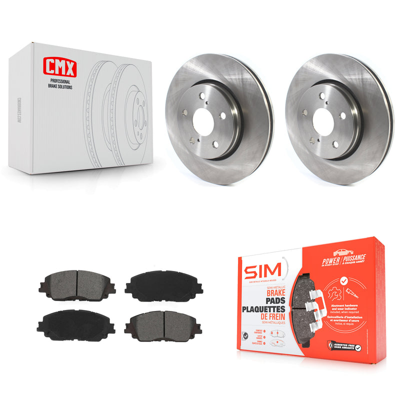 Transit Auto K8S-103656 Disc Brake Kit for 2019 Toyota C-HR - Front product image
