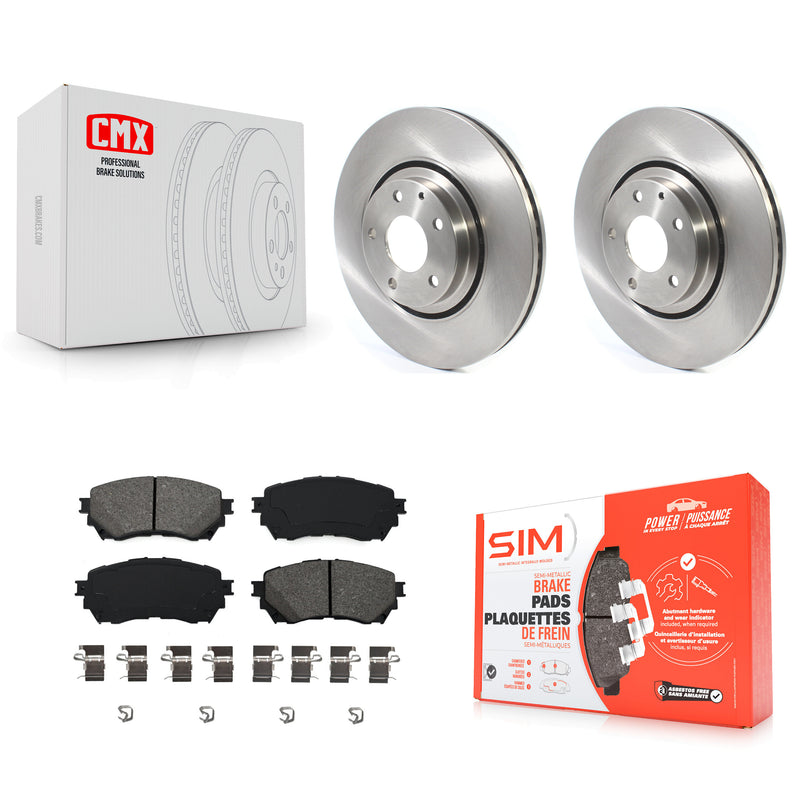Transit Auto K8S-103660 Disc Brake Kit for 2021 Mazda 6 - Front product image