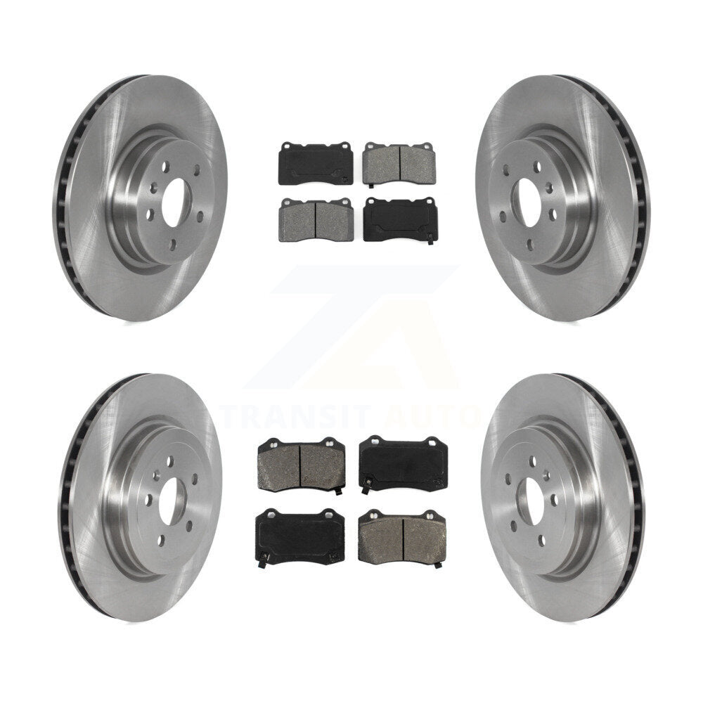 Transit Auto K8S-103672 Disc Brake Kit for 2017-2019 Tesla S, Tesla X - Front and Rear product image