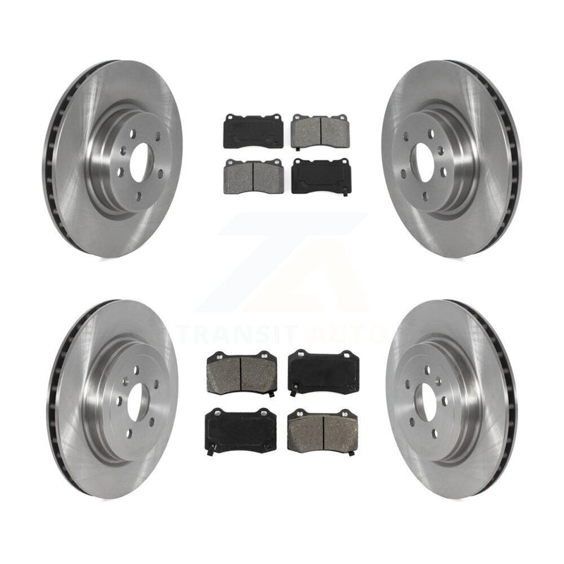 Transit Auto K8S-103672 Disc Brake Kit for 2017-2019 Tesla S, Tesla X - Front and Rear product image