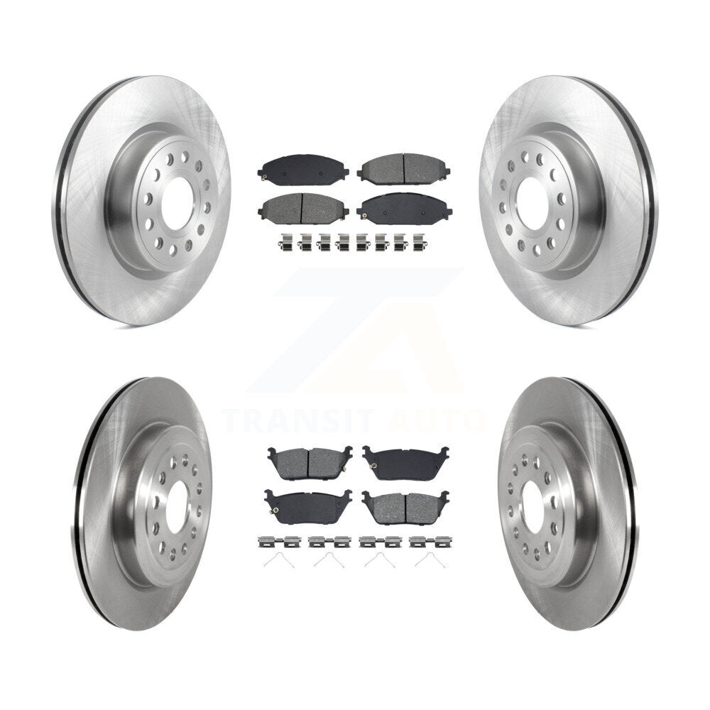 Transit Auto K8S-103673 Disc Brake Kit for 2019-2024 Ram 1500 - Front and Rear product image