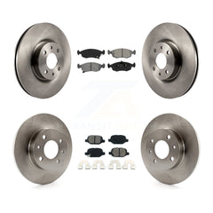 Transit Auto K8S-103687 Disc Brake Kit for 2018-2019 Fiat 500 - Front and Rear product image