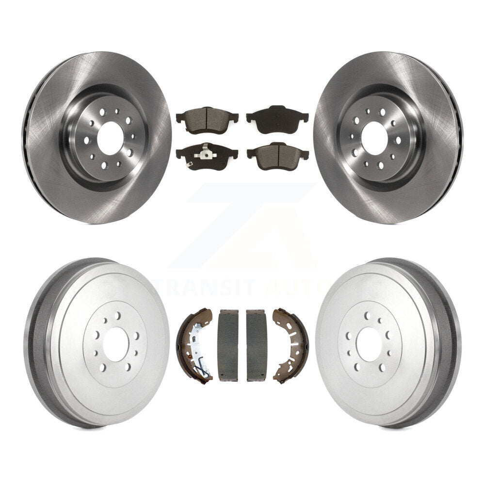 Transit Auto K8S-103701 Disc Brake Kit for 2015-2021 Ram ProMaster City - Front and Rear product image
