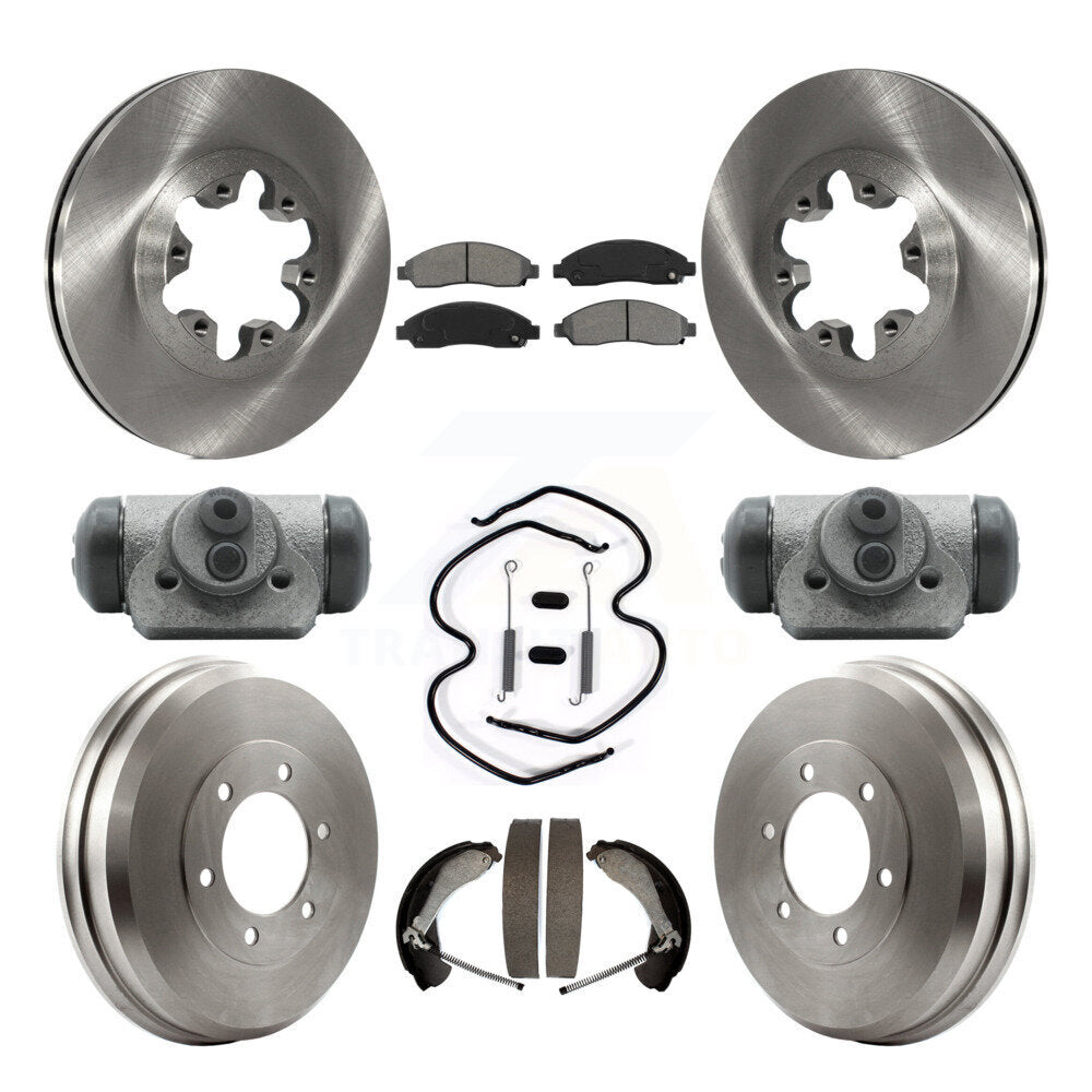 Transit Auto K8S-103712 Disc Brake Kit for 2004-2008 Isuzu i-290, Isuzu i-370, Isuzu i-280 & more - Front and Rear product image